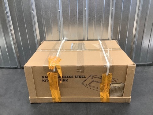 Undermount Stainless Steel Nano Sink - Lot 2572