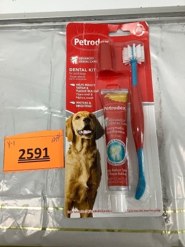 Petrodex Pet Dental Kit - Lot 2591