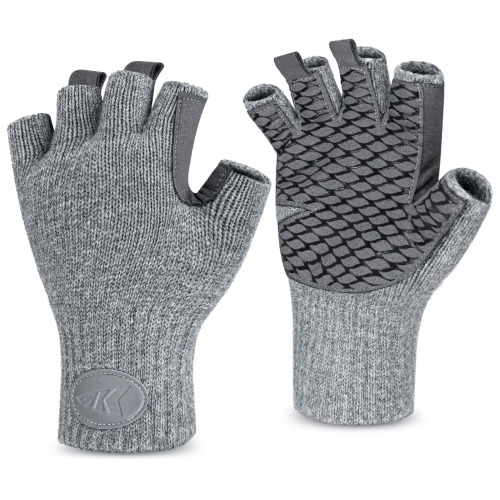 Bully Wooly Fingerless Wool Fishing Gloves - Lot 8011