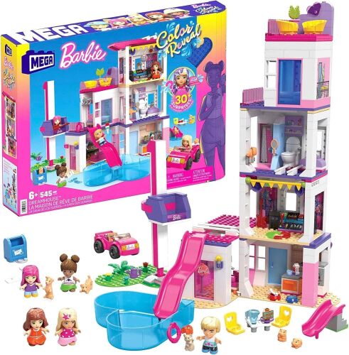 Mega Barbie Color Reveal Building Toys Set - Lot 2850