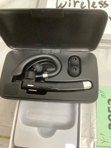 Business Bluetooth 5.0 Bluetooth Earpiece Headset with Microphone - Lot 2852