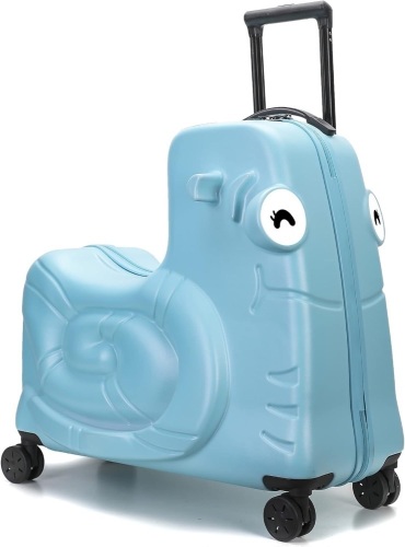 Kids Ride-on Luggage with Spinner Wheels Suitcase - Lot 2643