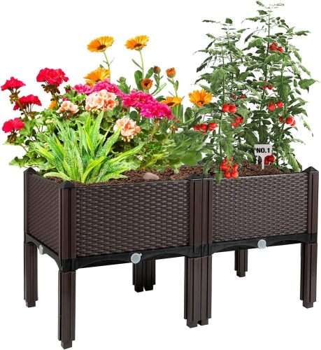 Raised Garden Bed with Legs Planters - Lot 2707