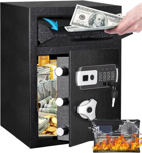 2.6 CUB Fireproof Drop Safe - Lot 2724