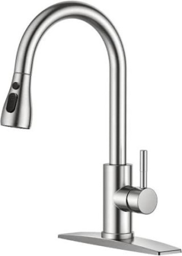 FORIOUS Kitchen Faucet with Pull Down Sprayer - Lot 2793