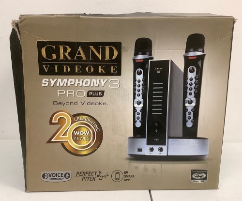 Grand Videoke Symphony 3 Pro Plus, Appears New - Lot 34