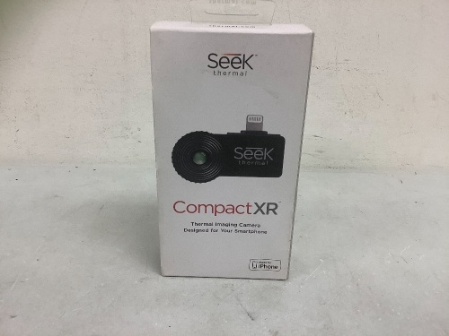 Seek Thermal Compact XR Thermal Imaging Camera, E-Commerce Return, Sold as is - Lot 45