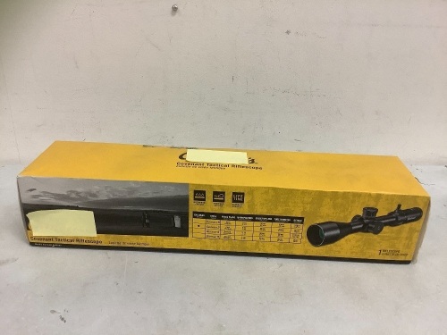 Covenant Tactical Riflescope, E-Commerce Return, Sold as is - Lot 47