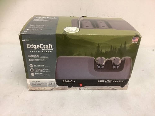 EdgeCraft Electric Knife Sharpener, Powers Up, E-Commerce Return, Sold as is - Lot 51