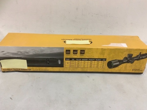 Covenant Tactical Riflescope, E-Commerce Return, Sold as is - Lot 52
