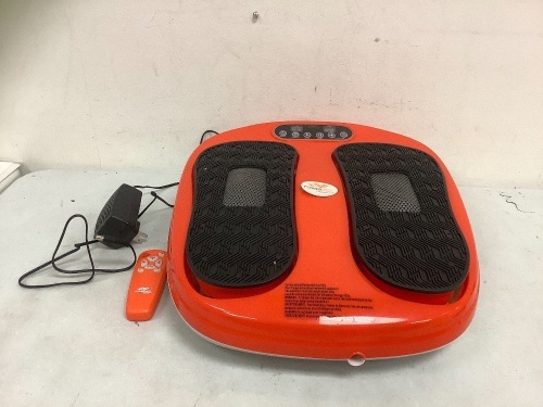 Power Legs Vibration Plate Foot Massager Platform, Powers Up, E-Commerce Return, Sold as is - Lot 54