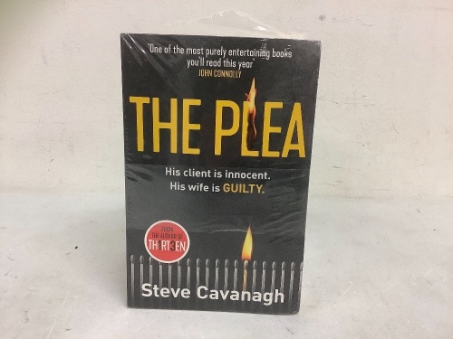 Steve Cavanaugh 4 Book Set, New, Sold as is - Lot 59
