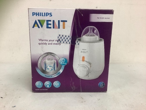 Philips Avent Bottle Warmer, Power Up, E-Commerce Return, Sold as is - Lot 76
