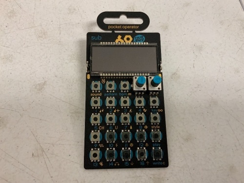 Pocket Operator Sub Bass Synthesizer, E-Commerce Return, Sold as is - Lot 111