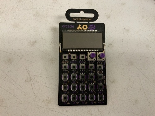 Pocket Operator Arcade Synthesizer, E-Commerce Return, Sold as is - Lot 112