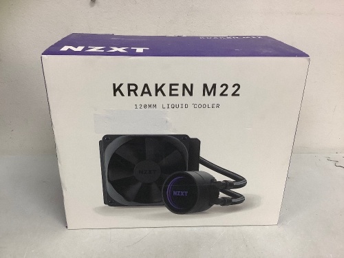 Kraken M22 Liquid Cooler, E-Comm Return - Lot 115A