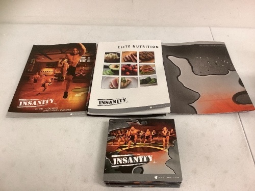 Beachbody Insanity System, E-Commerce Return, Sold as is - Lot 116