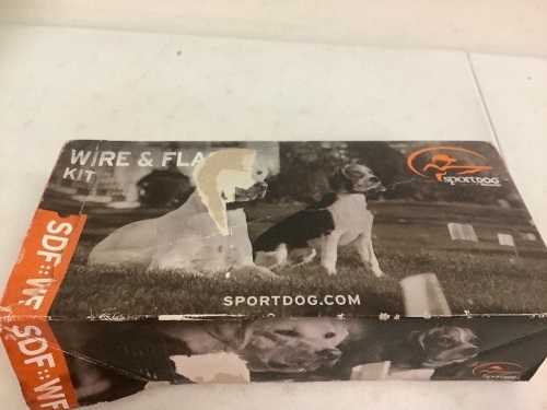 Sport Dog Wire and Flag Kit, E-Commerce Return, Sold as is - Lot 122