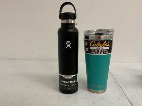 Water Bottle and Tumbler, Appears New, Sold as is - Lot 149
