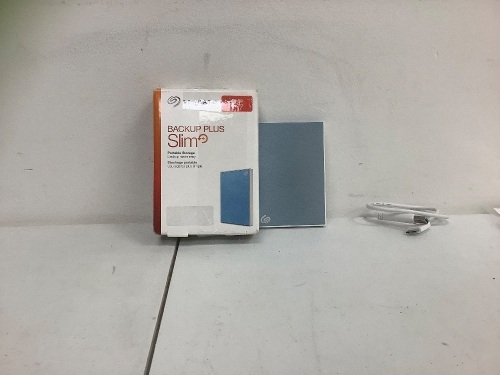 Seagate 2TB USB 3.0 Seagate Backup Plus Portable External Hard Drive, E-Comm Return - Lot 170