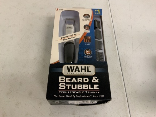 Wahl Beard and Stubble Trimmer, Appears New, Sold as is - Lot 222