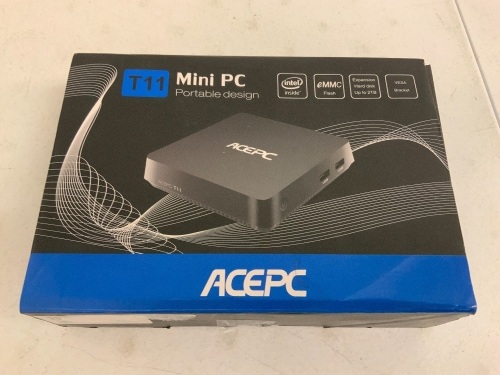 Acepc T11 Mini PC, Powers Up, E-Commerce Return, Sold as is - Lot 224