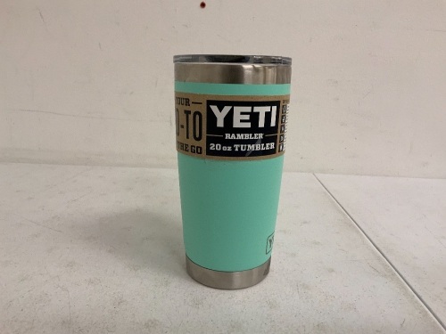 Yeti Rambler 20oz Tumbler, Appears New, Sold as is - Lot 227