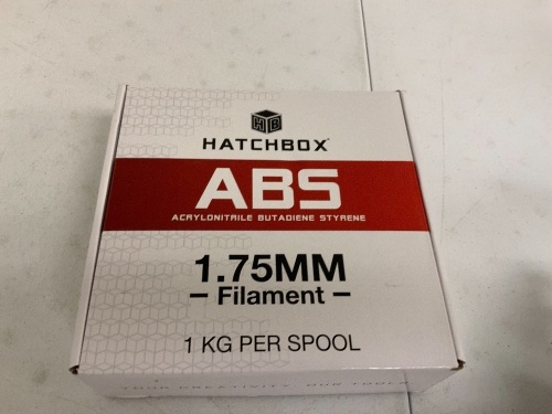 Hatchbox ABS 3D Printer Filament, Appears New, Sold as is - Lot 232