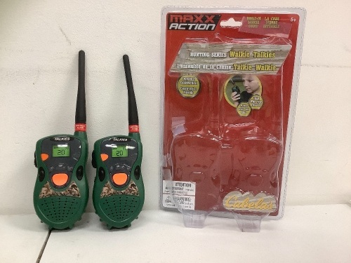 Maxx Action Walkie Talkies, E-Commerce Return, Sold as is - Lot 241