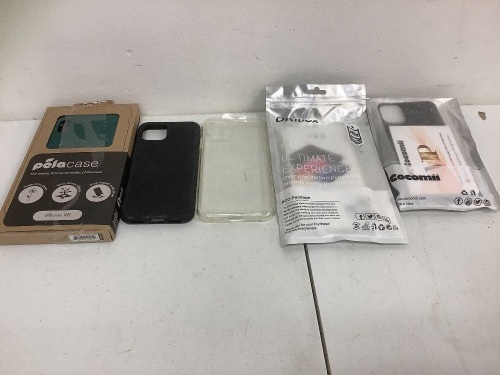 Lot of (5) Phone Cases, E-Commerce Return, Sold as is - Lot 251