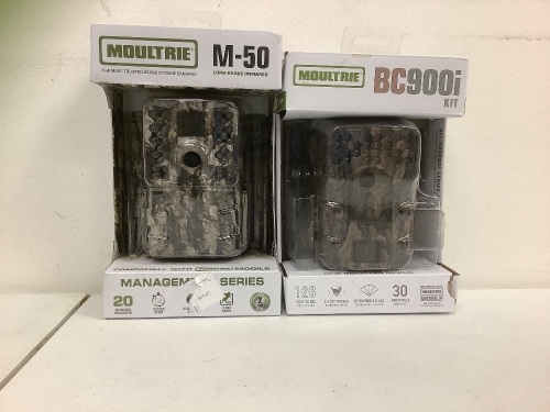 Lot of (2) Assorted Trail Cams, E-Comm Return - Lot 258