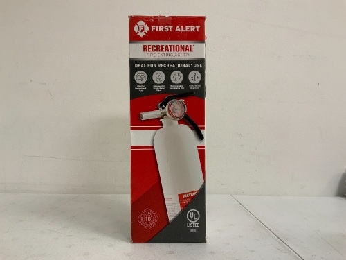Recreational Fire Extinguisher, Appears New, Sold as is - Lot 329