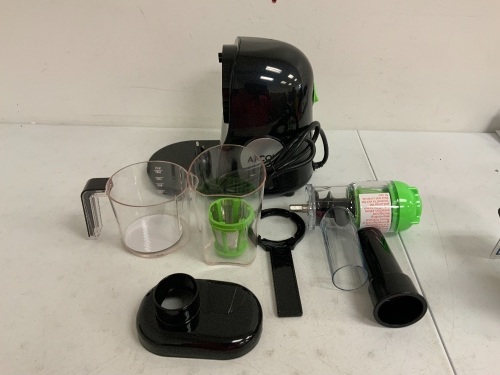 Aicok Slow Juicer, Appears New, Powers Up, Sold as is - Lot 344