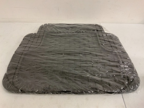 Weather Tech Floor Mats, 4 total, Appears new, Sold as is - Lot 359