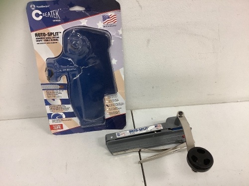 Roto-Split Armored Cable Cutter, E-Commerce Return, Sold as is - Lot 369