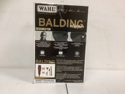 Wahl Balding Clipper, Powers Up, E-Commerce Return, Sold as is - Lot 380
