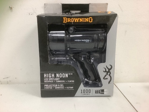 Browning High Noon LED Spotlight, E-Comm Return - Lot 387