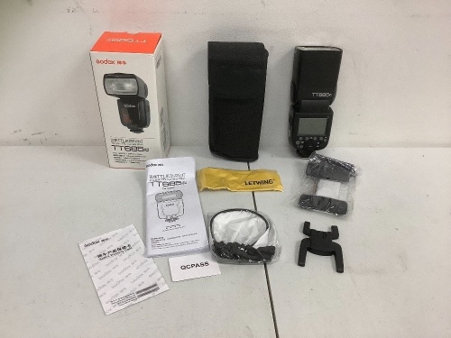 ThinkLite TT685 Camera Flash, E-Commerce Return, Sold as is - Lot 390