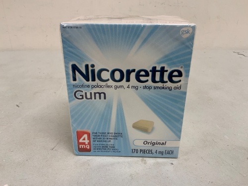 Nicorette Gum, Appears New - Lot 406