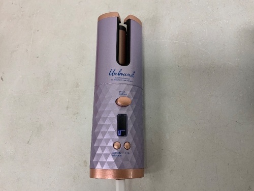 Unbound Cordless Auto Curler, E-Comm Return - Lot 415