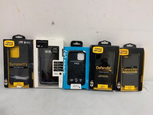 Lot of (5) Assorted Phone Cases, E-Comm Return - Lot 424