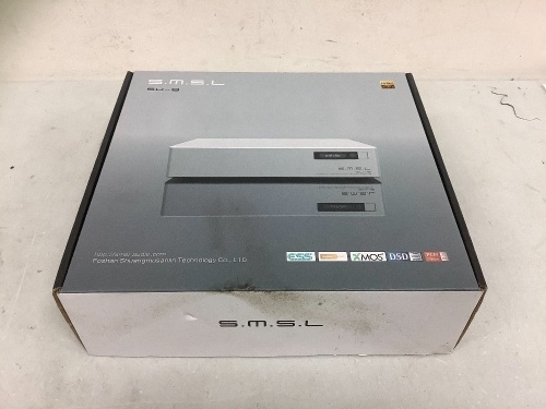 SMSL SU-8 Decoder, Powers Up, Appears New, Sold as is - Lot 462
