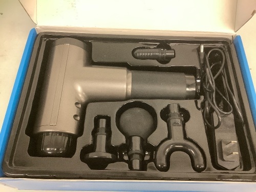 Massage Gun, Powers up, E-Commerce Return, Sold as is - Lot 467