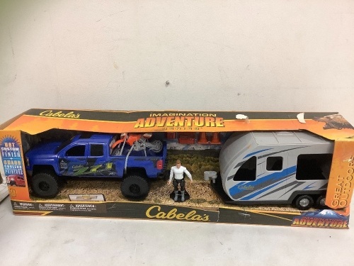 Truck and Camper Playset, E-Commerce Return, Sold as is - Lot 485
