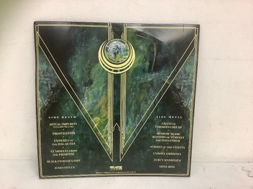 Incantation-Sect of Vile Divitnities Record, E-Commerce Return, Sold as is - Lot 505