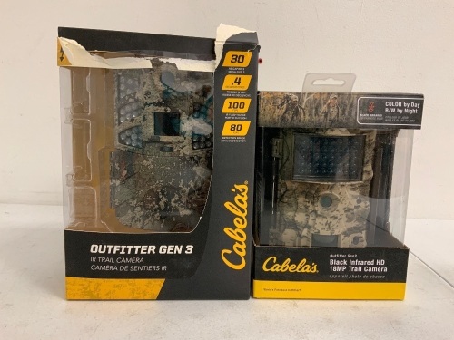 Lot of (2) Trail Cams, E-Comm Return - Lot 529
