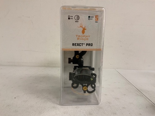 Trophy Ridge React Pro Pin Sight, Appears New - Lot 553