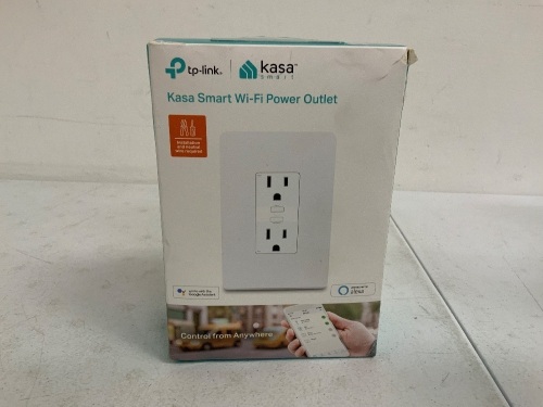 Smart Wi-Fi Power Outlet, E-Comm Return - Lot 569