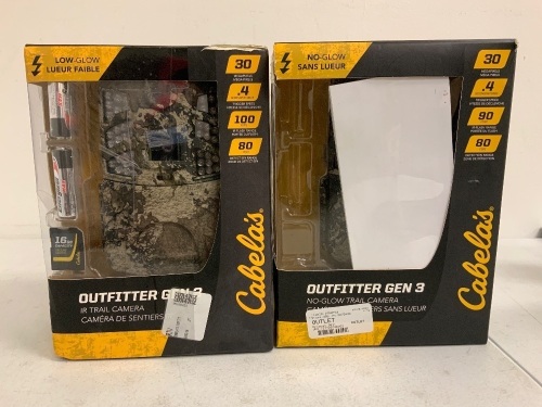 Lot of (2) Trail Cams, E-Comm Return - Lot 570