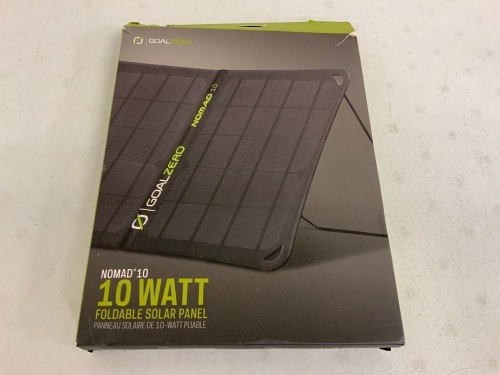10 Watt Foldable Solar Panel, E-Comm Return - Lot 576